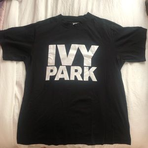 IVY PARK Black Tee